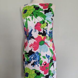 Floral sheath dress